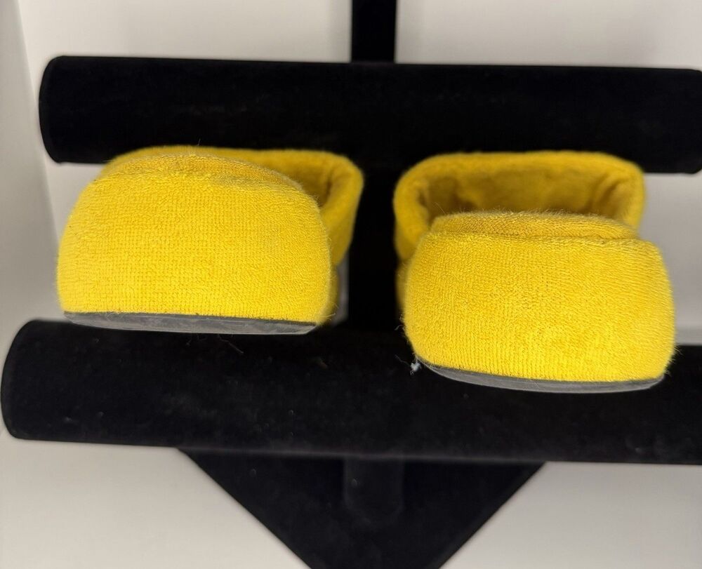 Terry Simon Miller Sz EUR 39 US 6.5 Yellow  Platform Wedge Open Toe Slide Sandal - Picture 6 of 7